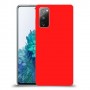 כיסוי בצבע  - אדום לדגם : Samsung Galaxy S20 FE 5G - מותג : סקרין מובייל