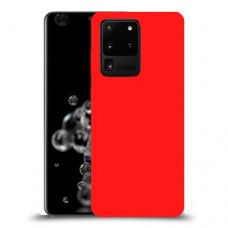 כיסוי בצבע  - אדום לדגם : Samsung Galaxy S20 Ultra 5G - מותג : סקרין מובייל