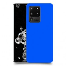 כיסוי בצבע  - כחול לדגם : Samsung Galaxy S20 Ultra - מותג : סקרין מובייל