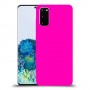 כיסוי בצבע  - ורוד לדגם : Samsung Galaxy S20 - מותג : סקרין מובייל