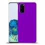כיסוי בצבע  - סגול לדגם : Samsung Galaxy S20 - מותג : סקרין מובייל