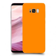 כיסוי בצבע  - כתום לדגם : Samsung Galaxy S8+ - מותג : סקרין מובייל