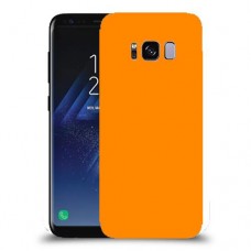 כיסוי בצבע  - כתום לדגם : Samsung Galaxy S8 - מותג : סקרין מובייל