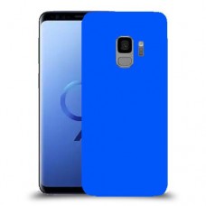 כיסוי בצבע  - כחול לדגם : Samsung Galaxy S9 - מותג : סקרין מובייל