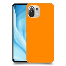 כיסוי בצבע  - כתום לדגם : Xiaomi Mi 11 Lite 5G - מותג : סקרין מובייל