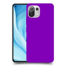 כיסוי בצבע  - סגול לדגם : Xiaomi Mi 11 Lite 5G - מותג : סקרין מובייל
