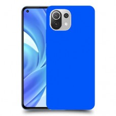 כיסוי בצבע  - כחול לדגם : Xiaomi Mi 11 Lite - מותג : סקרין מובייל