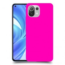 כיסוי בצבע  - ורוד לדגם : Xiaomi Mi 11 Lite - מותג : סקרין מובייל