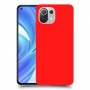 כיסוי בצבע  - אדום לדגם : Xiaomi Mi 11 Lite - מותג : סקרין מובייל