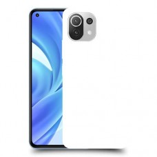 כיסוי בצבע  - לבן לדגם : Xiaomi Mi 11 Lite - מותג : סקרין מובייל