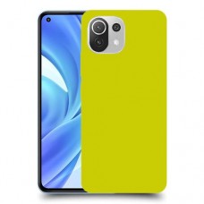 כיסוי בצבע  - צהוב לדגם : Xiaomi Mi 11 Lite - מותג : סקרין מובייל