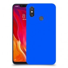 כיסוי בצבע  - כחול לדגם : Xiaomi Mi 8 - מותג : סקרין מובייל