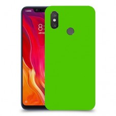 כיסוי בצבע  - ירוק לדגם : Xiaomi Mi 8 - מותג : סקרין מובייל