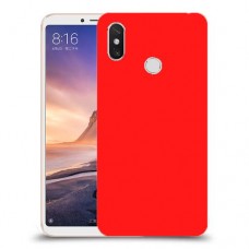 כיסוי בצבע  - אדום לדגם : Xiaomi Mi Max 3 - מותג : סקרין מובייל