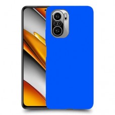 כיסוי בצבע  - כחול לדגם : Xiaomi Poco F3 - מותג : סקרין מובייל