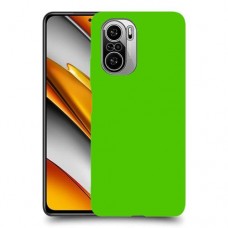 כיסוי בצבע  - ירוק לדגם : Xiaomi Poco F3 - מותג : סקרין מובייל