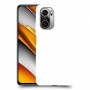 כיסוי בצבע  - לבן לדגם : Xiaomi Poco F3 - מותג : סקרין מובייל