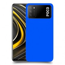 כיסוי בצבע  - כחול לדגם : Xiaomi Poco M3 - מותג : סקרין מובייל