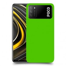 כיסוי בצבע  - ירוק לדגם : Xiaomi Poco M3 - מותג : סקרין מובייל