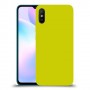 כיסוי בצבע  - צהוב לדגם : Xiaomi Redmi 9A - מותג : סקרין מובייל