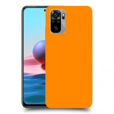 כיסוי בצבע  - כתום לדגם : Xiaomi Redmi Note 10 - מותג : סקרין מובייל