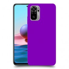 כיסוי בצבע  - סגול לדגם : Xiaomi Redmi Note 10 - מותג : סקרין מובייל