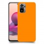 כיסוי בצבע  - כתום לדגם : Xiaomi Redmi Note 10S - מותג : סקרין מובייל