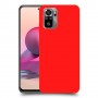 כיסוי בצבע  - אדום לדגם : Xiaomi Redmi Note 10S - מותג : סקרין מובייל