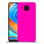 כיסוי בצבע  - ורוד לדגם : Xiaomi Redmi Note 9 Pro - מותג : סקרין מובייל