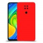 כיסוי בצבע  - אדום לדגם : Xiaomi Redmi Note 9 - מותג : סקרין מובייל