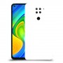 כיסוי בצבע  - לבן לדגם : Xiaomi Redmi Note 9 - מותג : סקרין מובייל