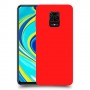 כיסוי בצבע  - אדום לדגם : Xiaomi Redmi Note 9S - מותג : סקרין מובייל