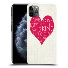 אהבה היא אדיבה כיסוי מגן קשיח מעוצב ל Apple iPhone 11 Pro Max יחידה אחת סקרין מובייל