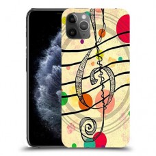 מוסיקה היא החיים שלי כיסוי מגן קשיח מעוצב ל Apple iPhone 11 Pro Max יחידה אחת סקרין מובייל