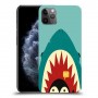 פינגווין בכריש כיסוי מגן קשיח מעוצב ל Apple iPhone 11 Pro Max יחידה אחת סקרין מובייל