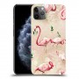 פלמינגו ורוד כיסוי מגן קשיח מעוצב ל Apple iPhone 11 Pro Max יחידה אחת סקרין מובייל