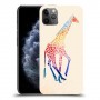 קשת ג 'ירפה כיסוי מגן קשיח מעוצב ל Apple iPhone 11 Pro Max יחידה אחת סקרין מובייל