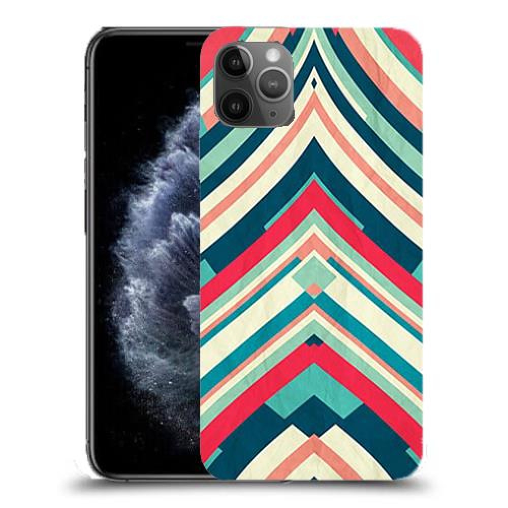 פסים בצבע כיסוי מגן קשיח מעוצב ל Apple iPhone 11 Pro Max יחידה אחת סקרין מובייל