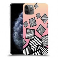 זאברה ריבועים כיסוי מגן קשיח מעוצב ל Apple iPhone 11 Pro Max יחידה אחת סקרין מובייל