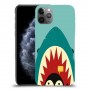 פינגווין בכריש כיסוי מגן קשיח מעוצב ל Apple iPhone 11 Pro יחידה אחת סקרין מובייל