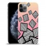 זאברה ריבועים כיסוי מגן קשיח מעוצב ל Apple iPhone 11 Pro יחידה אחת סקרין מובייל