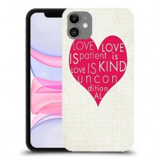 אהבה היא אדיבה כיסוי מגן קשיח מעוצב ל Apple iPhone 11 יחידה אחת סקרין מובייל