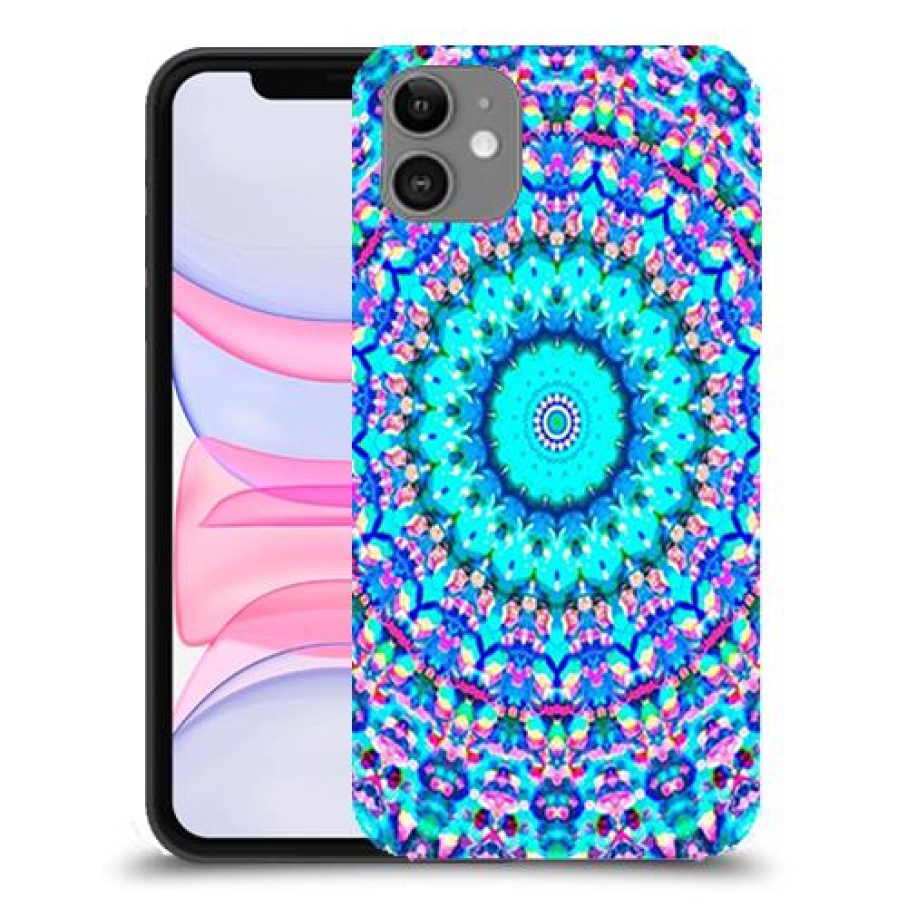 מנדלה בצבע כיסוי מגן קשיח מעוצב ל Apple iPhone 11 יחידה אחת סקרין מובייל