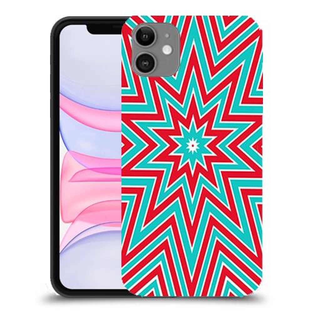 צבעי שלג כיסוי מגן קשיח מעוצב ל Apple iPhone 11 יחידה אחת סקרין מובייל