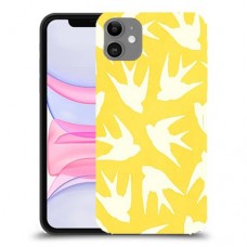 צהוב ציפור החיים כיסוי מגן קשיח מעוצב ל Apple iPhone 11 יחידה אחת סקרין מובייל