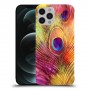 נוצת טווס כיסוי מגן קשיח מעוצב ל Apple iPhone 12 Pro Max יחידה אחת סקרין מובייל