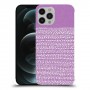 נקודות לבנות בסגול כיסוי מגן קשיח מעוצב ל Apple iPhone 12 Pro Max יחידה אחת סקרין מובייל