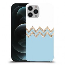 לבן כחול כיסוי מגן קשיח מעוצב ל Apple iPhone 12 Pro Max יחידה אחת סקרין מובייל
