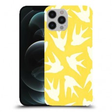 צהוב ציפור החיים כיסוי מגן קשיח מעוצב ל Apple iPhone 12 Pro Max יחידה אחת סקרין מובייל