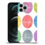 אהבה צחוק חיים כיסוי מגן קשיח מעוצב ל Apple iPhone 12 Pro יחידה אחת סקרין מובייל